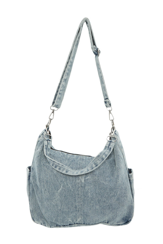 Denim Hobo Bag