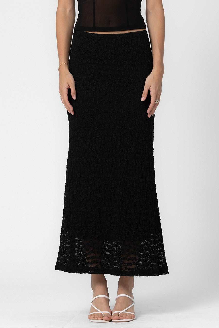 For The Thrill Lace Skirt