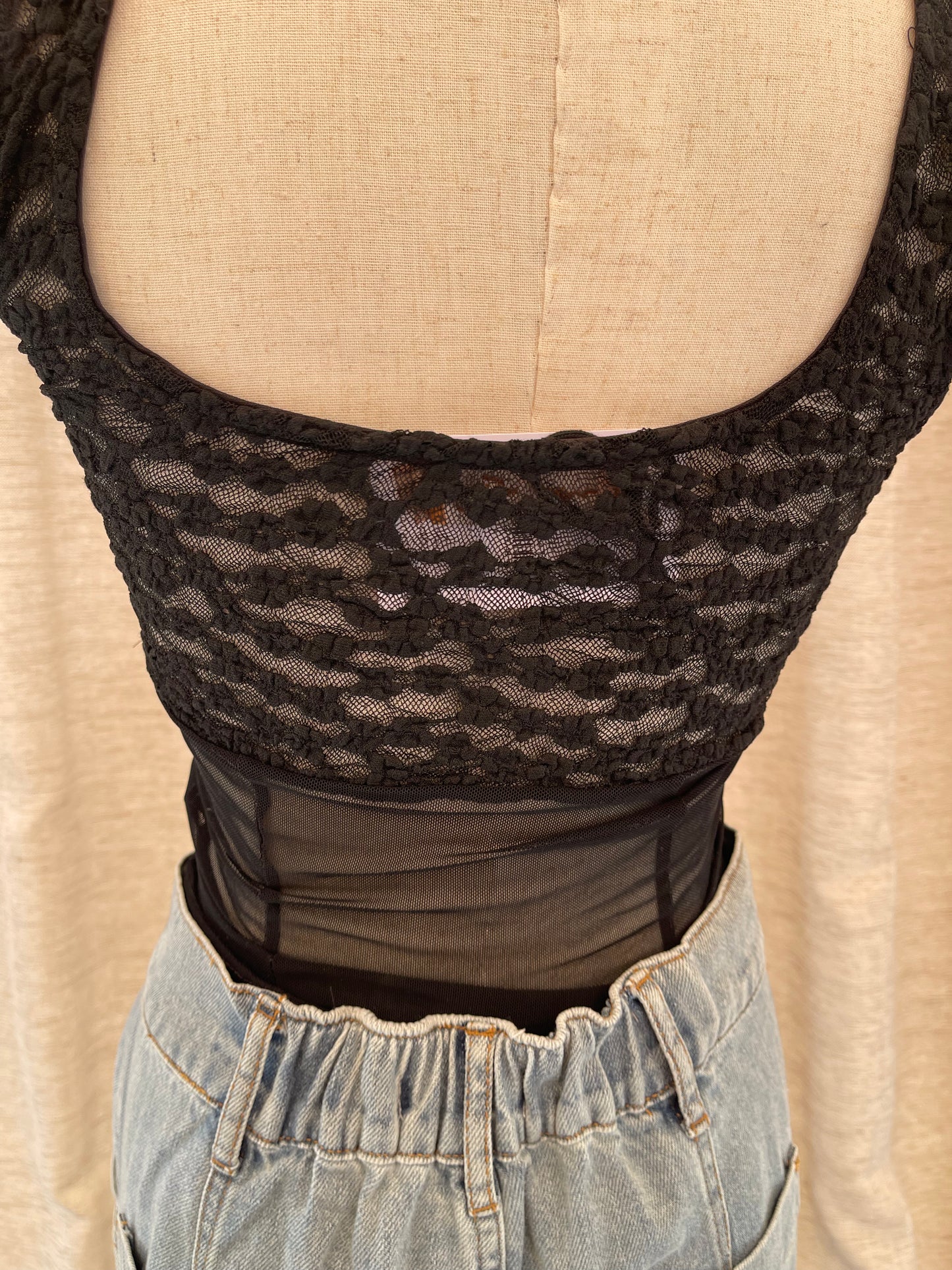 For The Thrill Lace Top